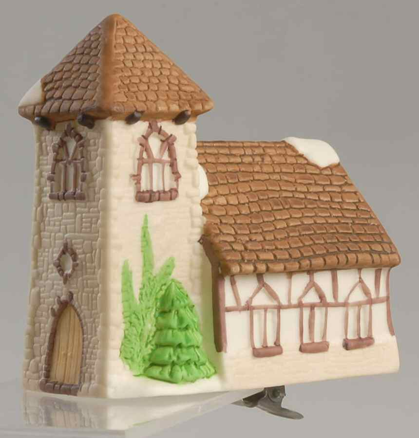 Dickens Village-Ornament Dickens Church-Clip On - No Box by Department 56-1