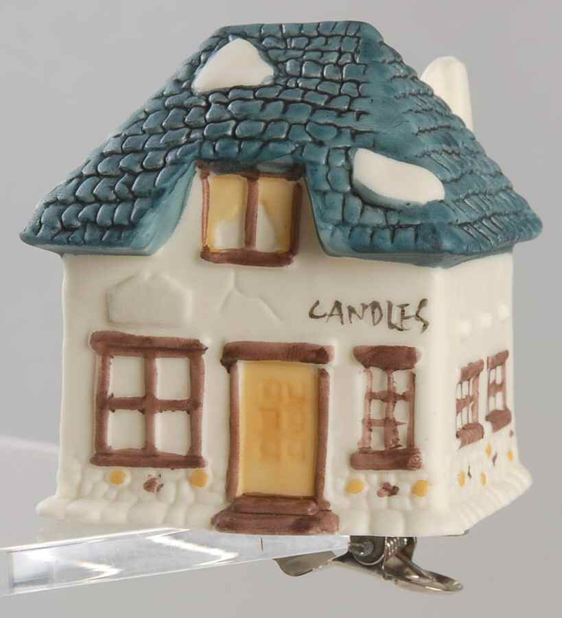 Dickens Village-Ornament Candle Shop-Clip On - Boxed by Department 56-1