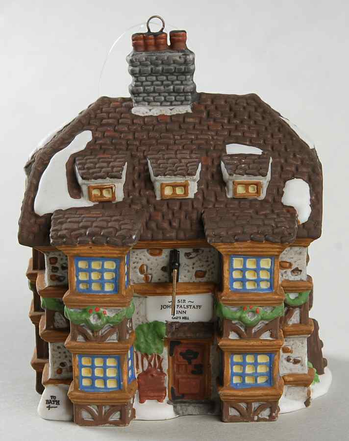 Dickens Village-Ornament Sir John Falstaff Inn - With Box by Department 56-1