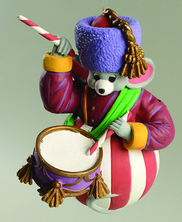 Nutcracker Suite-Ornament Mouse Soldier - Boxed by Department 56-1