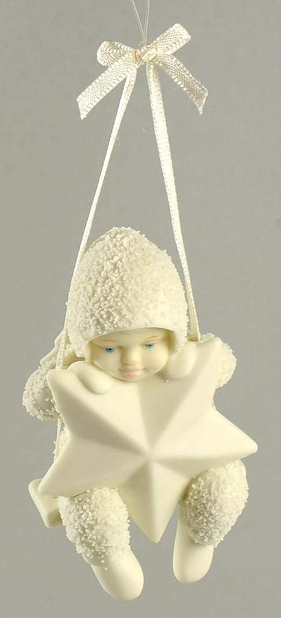 Snowbabies Ornaments Swinging On A Star - No Box by Department 56-1
