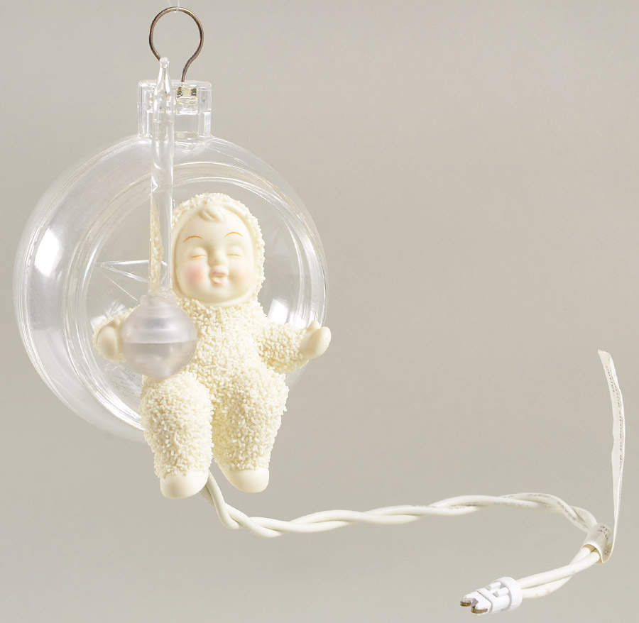 Snowbabies Ornaments Baby Bubble - No Box by Department 56-1