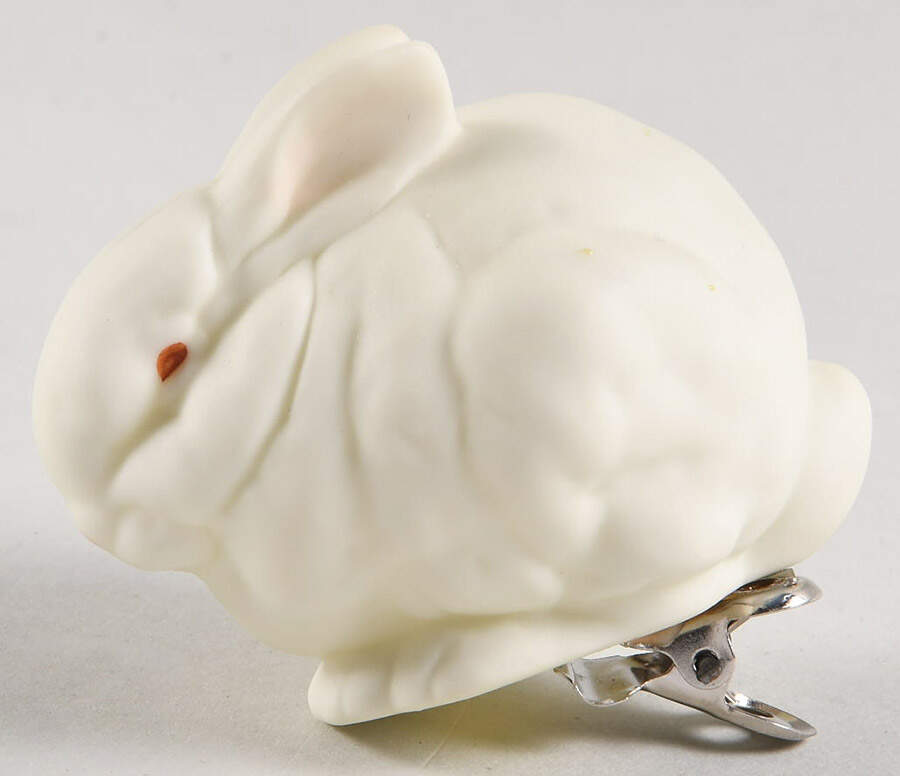Snowbabies Ornaments Snow Bunny-Clip On - Boxed by Department 56-1