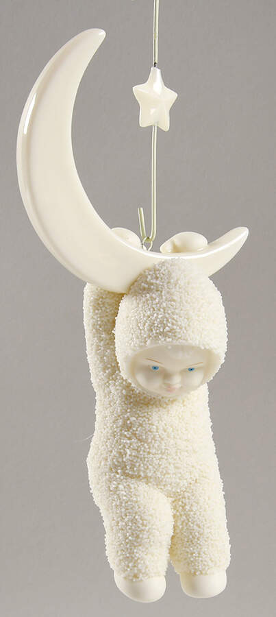 Snowbabies Ornaments Hangin' On - With Box 53 by Department 56-1