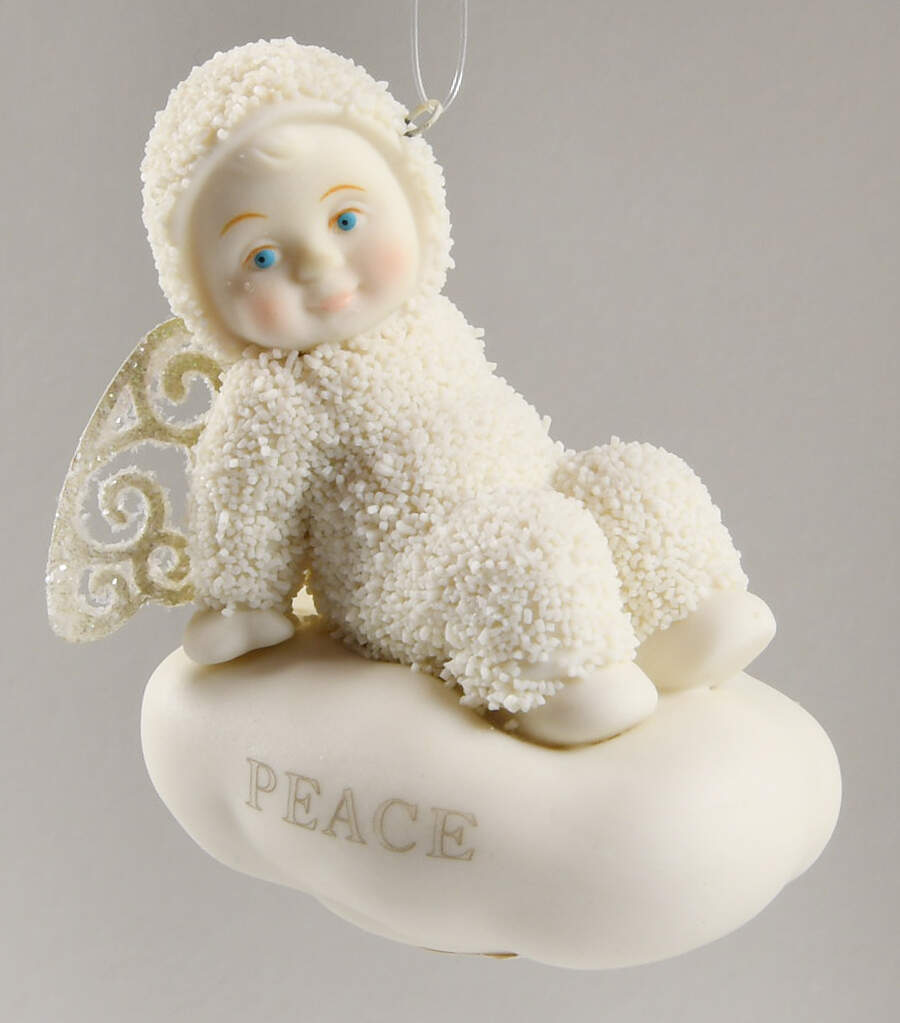 Snowbabies Ornaments Peace - Boxed by Department 56-1
