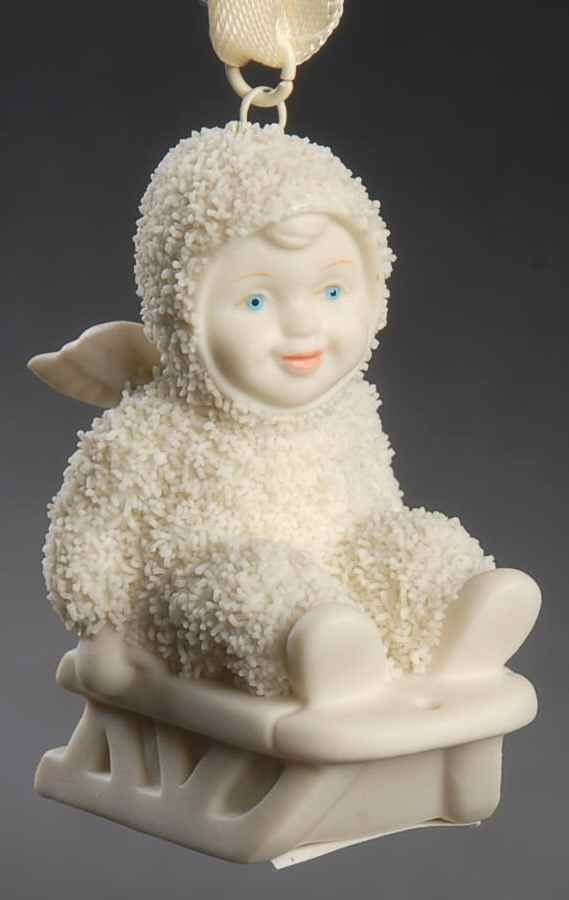 Snowbabies Ornaments Give Me A Push (Book 10) - Boxed by Department 56-1