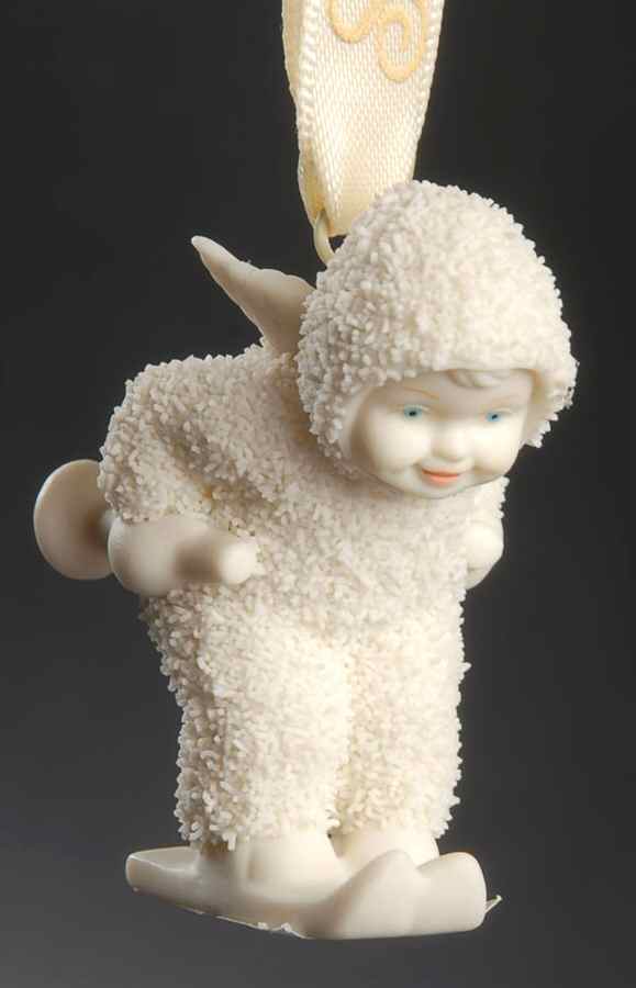 Snowbabies Ornaments Lets Go Skiing (Book 11) - Boxed by Department 56-1