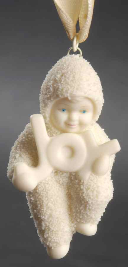 Snowbabies Ornaments They Call Me Joyful - With Box 108 by Department 56-1