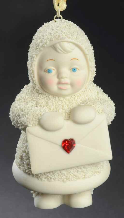 Snowbabies Ornaments Sealed With A Kiss - Boxed by Department 56-1
