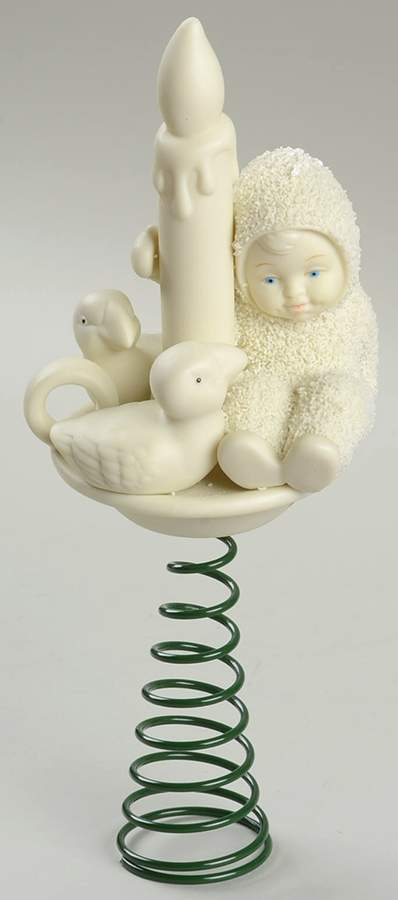 Snowbabies Ornaments Candle Light Season Bright Treetopper - Boxed by Department 56-1
