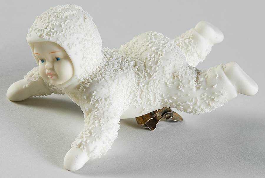 Snowbabies Ornaments Snowbaby Crawling Lite-Clip - Boxed by Department 56-1
