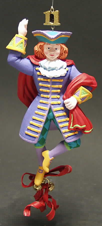 Twelve Days of Christmas-Ornament Eleven Lords A-Leaping - Boxed by Department 56-1