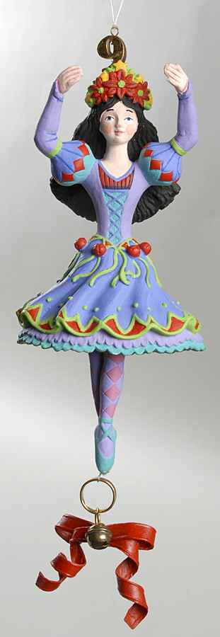 Twelve Days of Christmas-Ornament Nine Ladies Dancing - Boxed by Department 56-1
