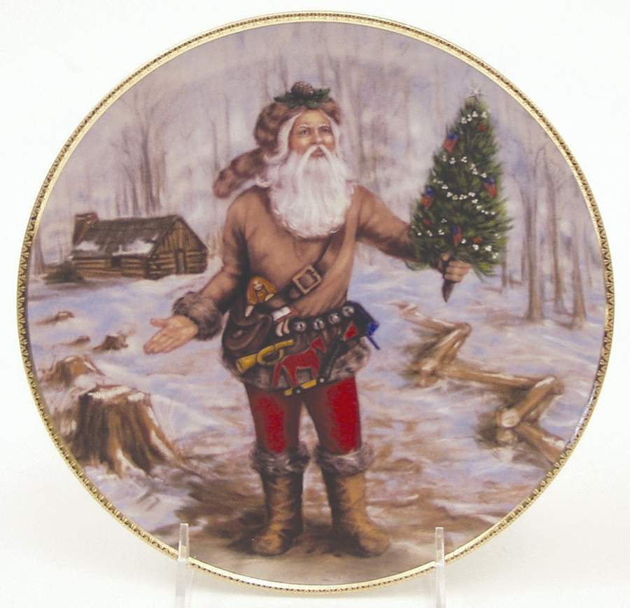 History of Santa #1 American Pioneer Santa - Boxed by Duncan Royale-1