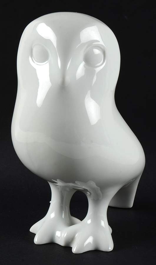 Royal Dux Figurine (Older Mark) Owl - No Box by Royal Dux-1