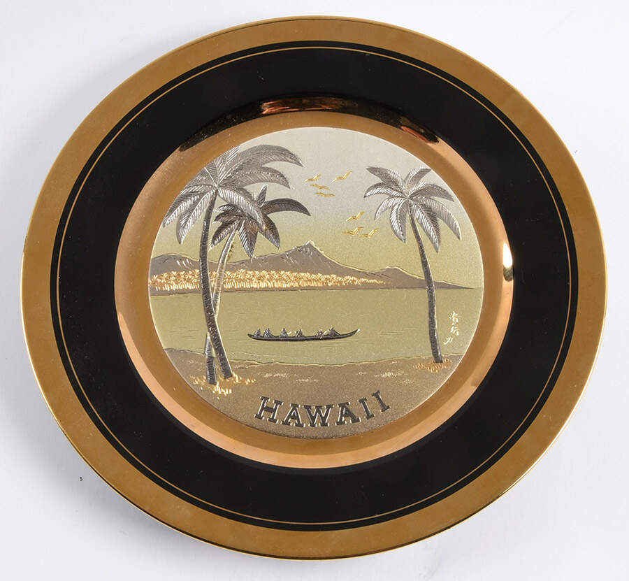 Chokin Art Hawaii-Black - No Box by Dynasty Gallery-1
