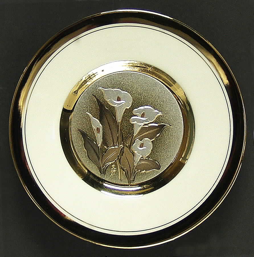 Chokin Art Calla Lily - No Box by Dynasty Gallery-1
