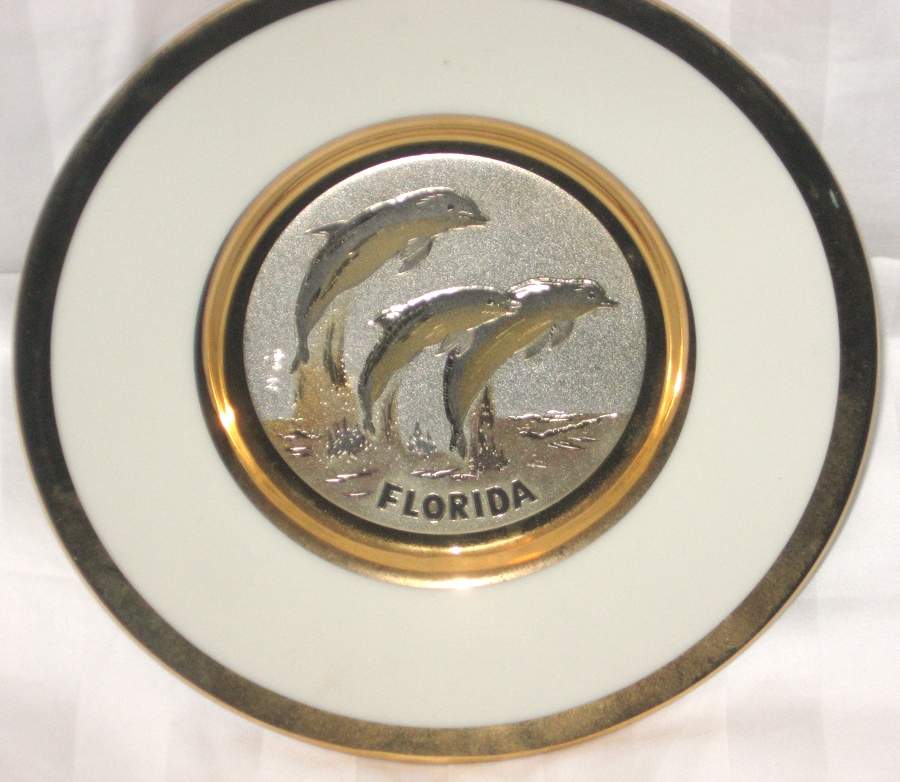 Chokin Art Florida-Dolphin - No Box by Dynasty Gallery-1