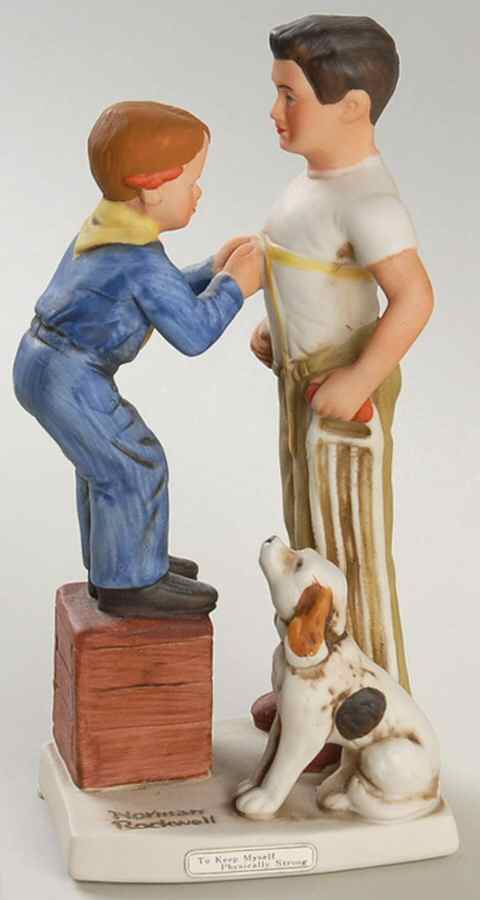 Boy Scouts of America Figurine Keep Myself Physically Strong - No Box by Dave Grossman-1