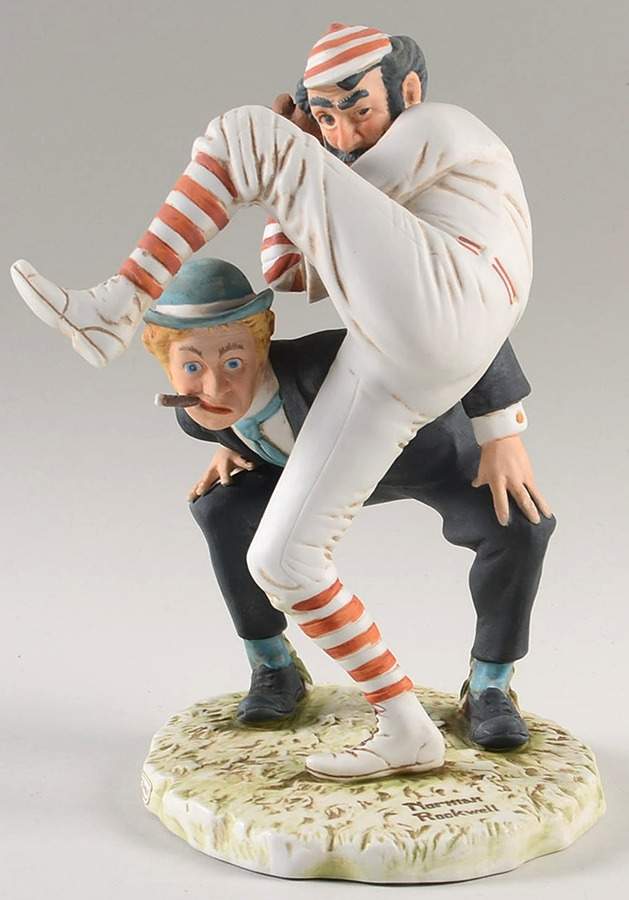 Norman Rockwell 100th Year Of Baseball - Boxed by Dave Grossman-1