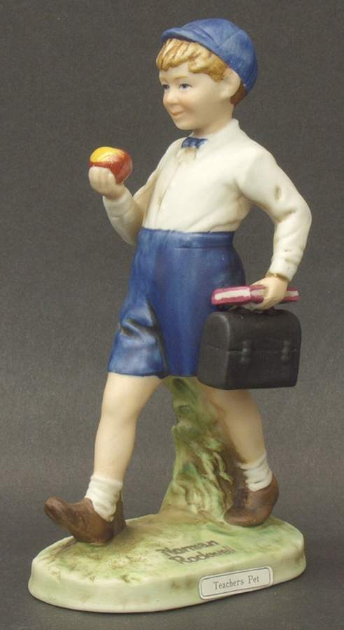 Norman Rockwell Teachers Pet - No Box by Dave Grossman-1