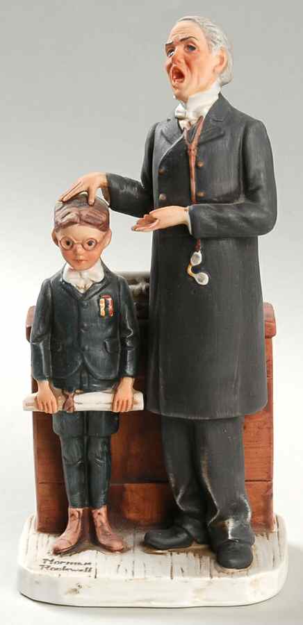 Norman Rockwell Schoolmaster - No Box by Dave Grossman-1