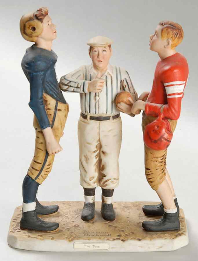 Norman Rockwell The Toss - Boxed by Dave Grossman-1