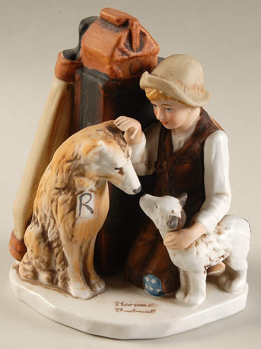 Norman Rockwell Friends In Need - Boxed by Dave Grossman-1
