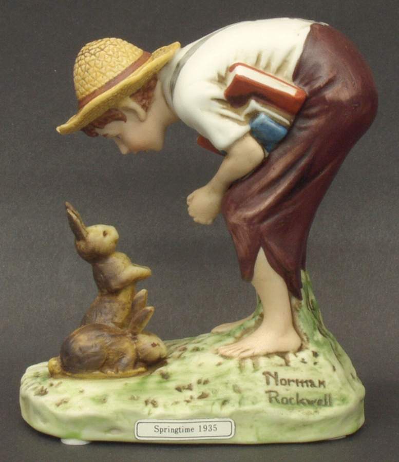 Norman Rockwell Springtime 1935 - No Box by Dave Grossman-1