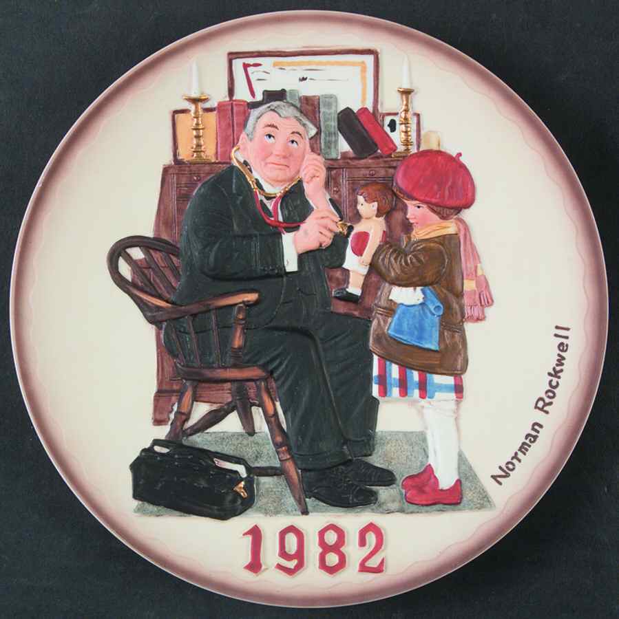 Norman Rockwell I Doctor And The Doll - No Box by Dave Grossman ...