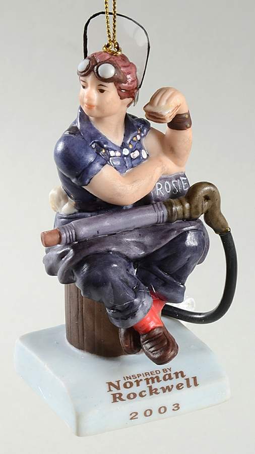 Rockwell Saturday Evening Post Rosie The Riveter - Boxed by Dave Grossman-1