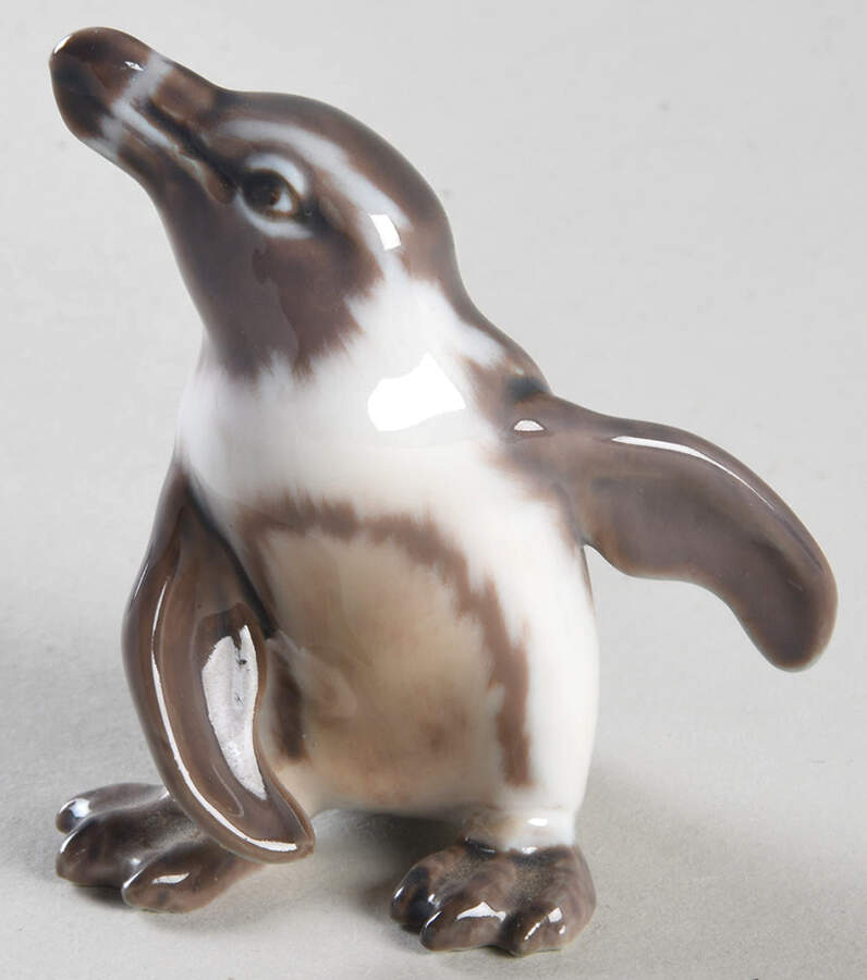 Dahl Jensen Figurine Penguin - No Box by Dahl-Jensen-1