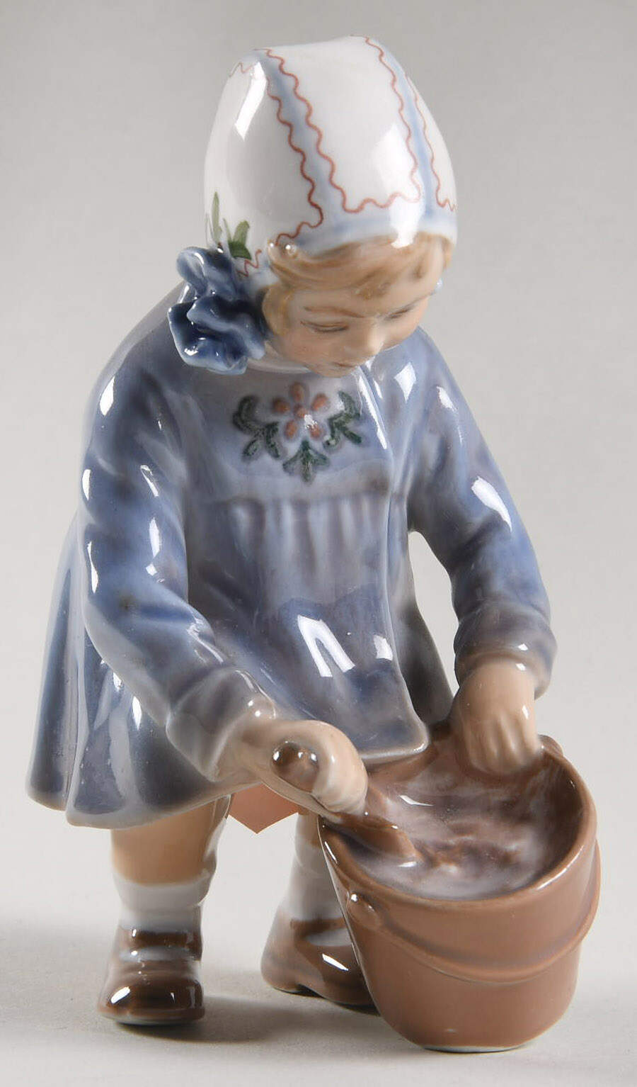 Dahl Jensen Figurine Girl With Pail - Boxed by Dahl-Jensen-1