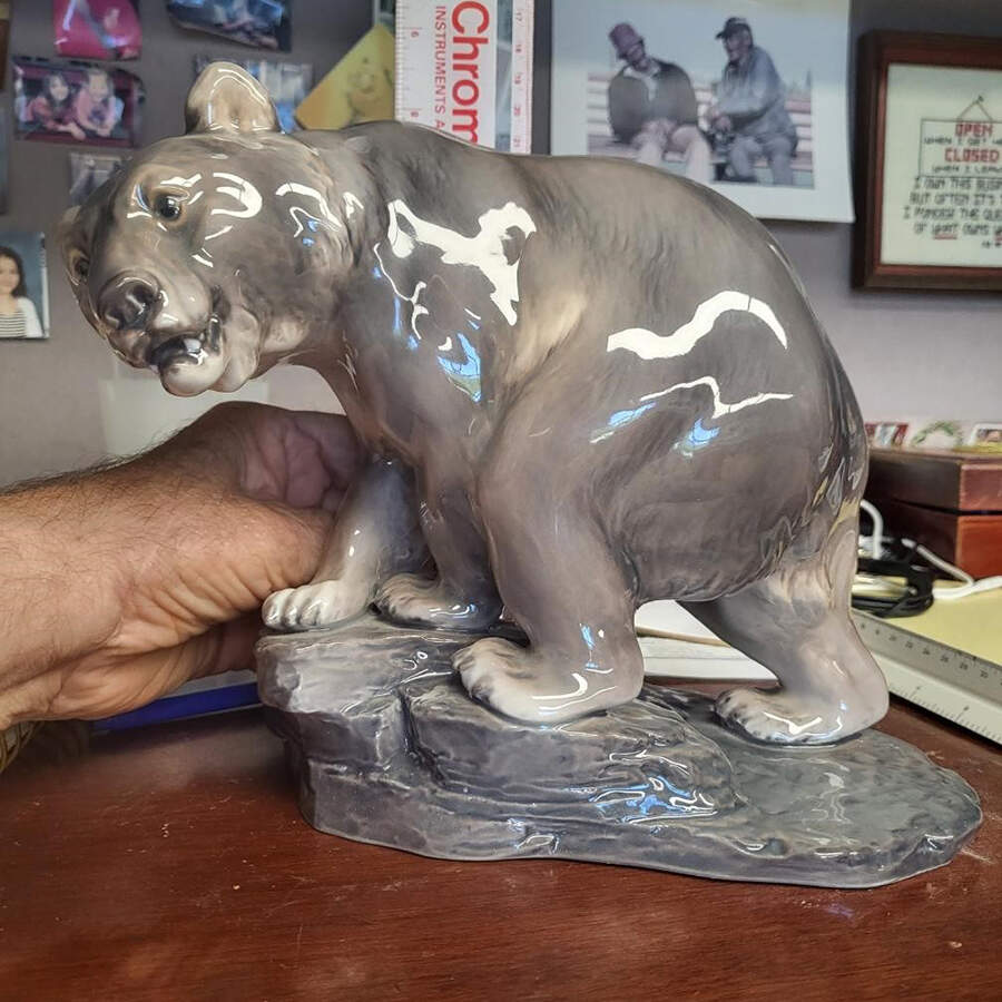 Dahl Jensen Figurine Polar Bear - No Box by Dahl-Jensen-1