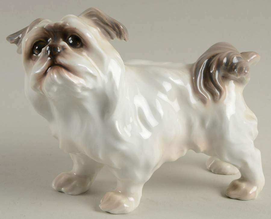 Dahl Jensen Figurine Diamond Terrier Standing - No Box by Dahl-Jensen-1