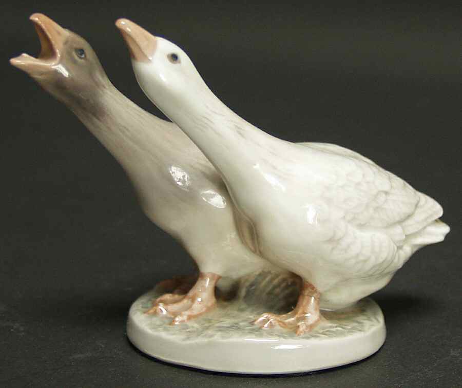 Dahl Jensen Figurine Geese - No Box by Dahl-Jensen-1
