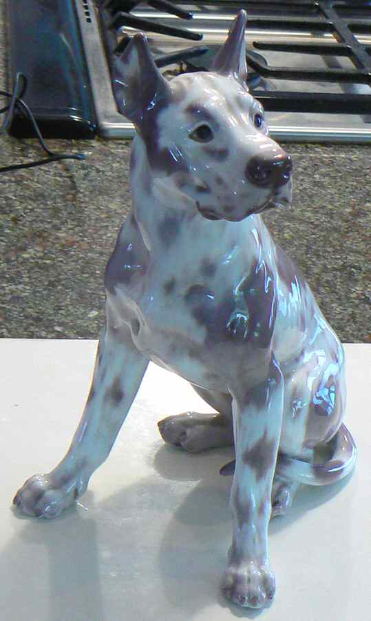 Dahl Jensen Figurine Great Dane-Standing - No Box by Dahl-Jensen-1
