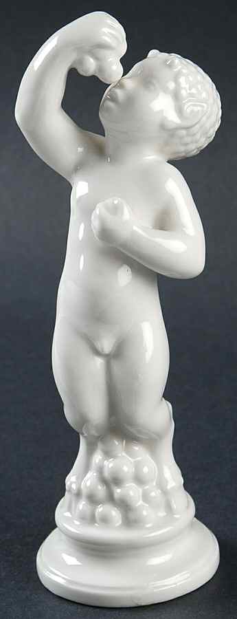 Dahl Jensen Figurine Faun With Grapes - No Box by Dahl-Jensen-1