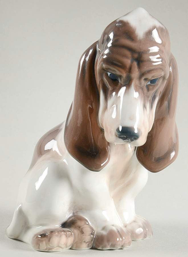 Dahl Jensen Figurine Basset Hound - Boxed by Dahl-Jensen-1