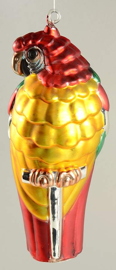 Mercury Glass Ornaments Parrot - Boxed by Department 56-1
