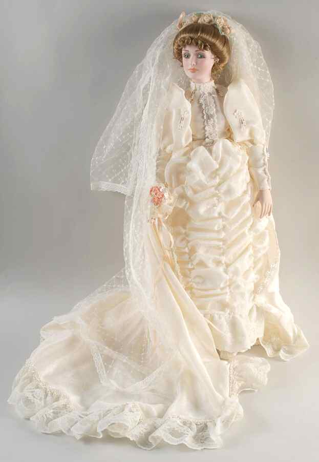 Dynasty Dolls Anna Victorian Bride - No Box by Dynasty Doll-1