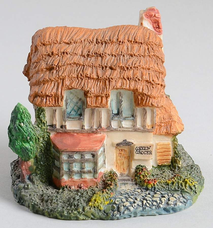 Village Miniatures Green Grocer - Boxed by Department 56-1