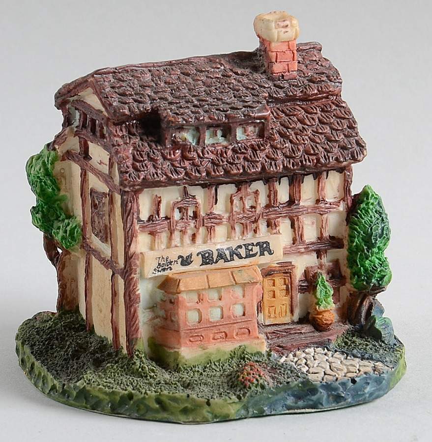 Village Miniatures Golden Swan Baker - Boxed by Department 56-1
