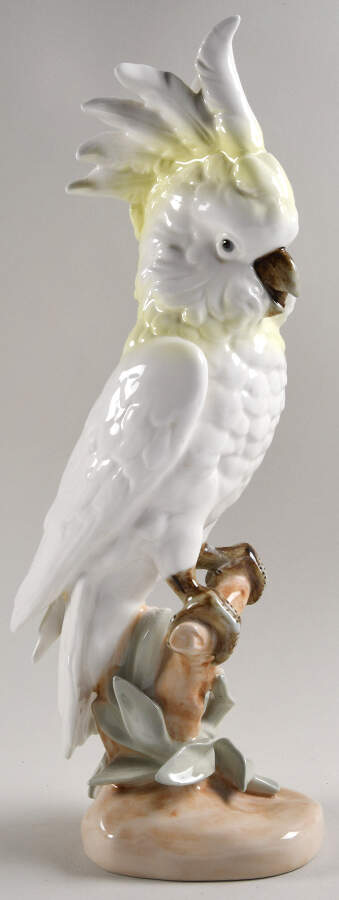 Royal Dux Figurine #2(Newer) Cockatoo-Large - No Box by Royal Dux-1