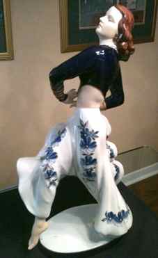 Royal Dux Figurine #2(Newer) Rita Hayworth - No Box by Royal Dux-1