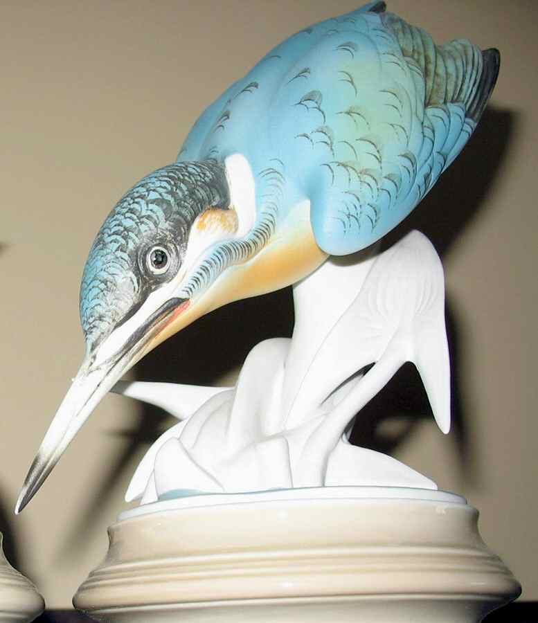 Royal Dux Figurine #2(Newer) Kingfisher - No Box by Royal Dux-1