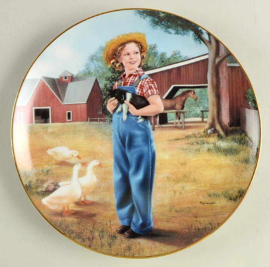 Shirley Temple Collection Rebecca Of Sunnybrook Farm - No Box by Danbury Mint-1