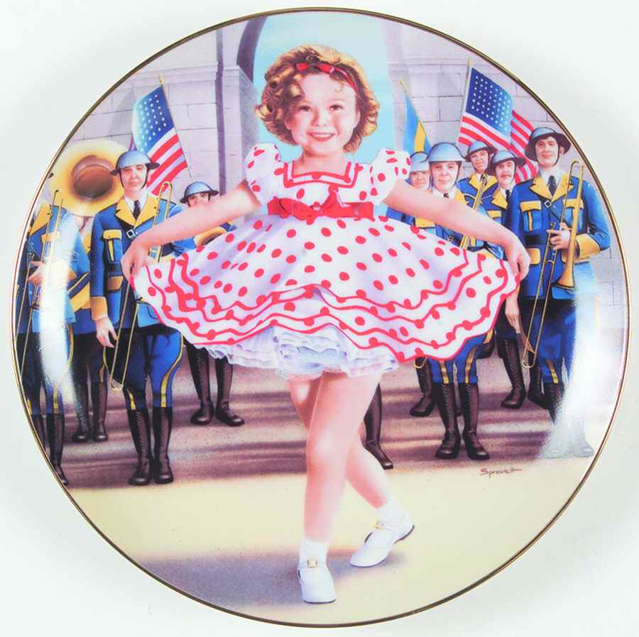 Shirley Temple Collection Stand Up And Cheer - No Box by Danbury Mint-1