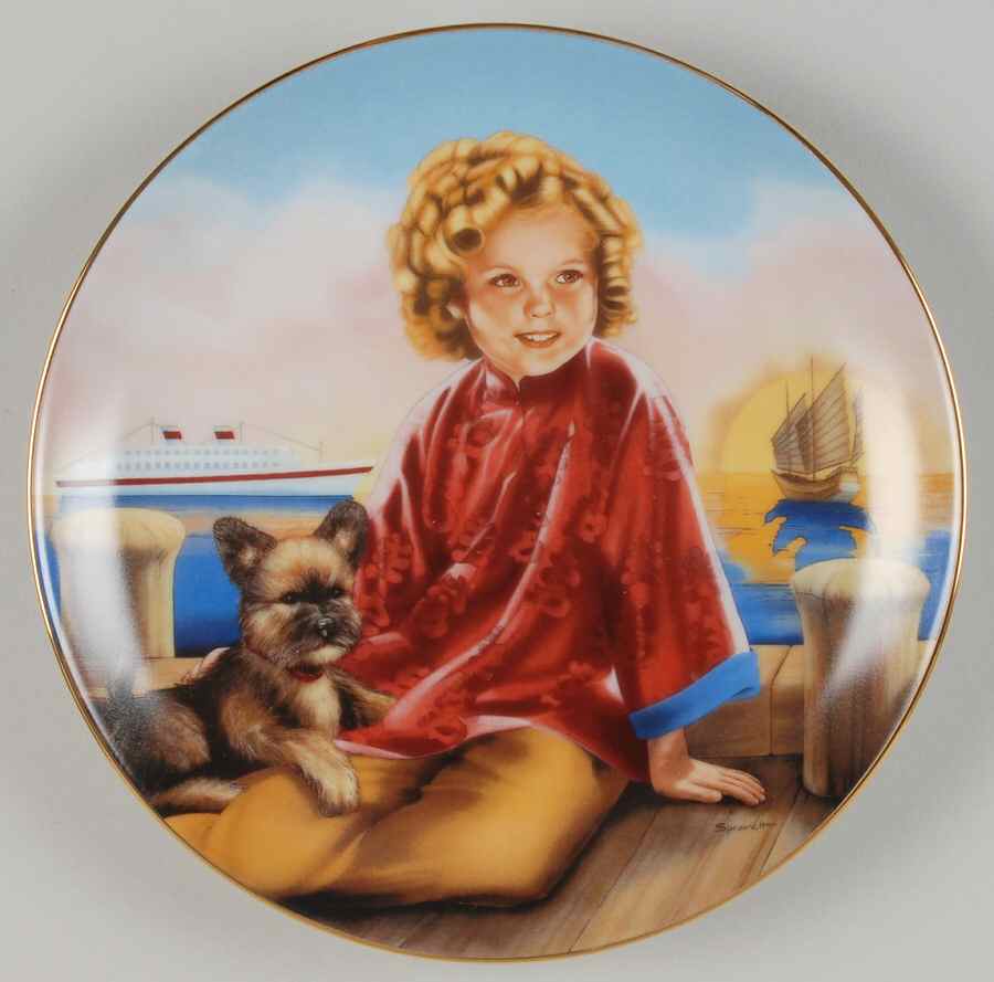 Shirley Temple Collection Stowaway - No Box by Danbury Mint-1