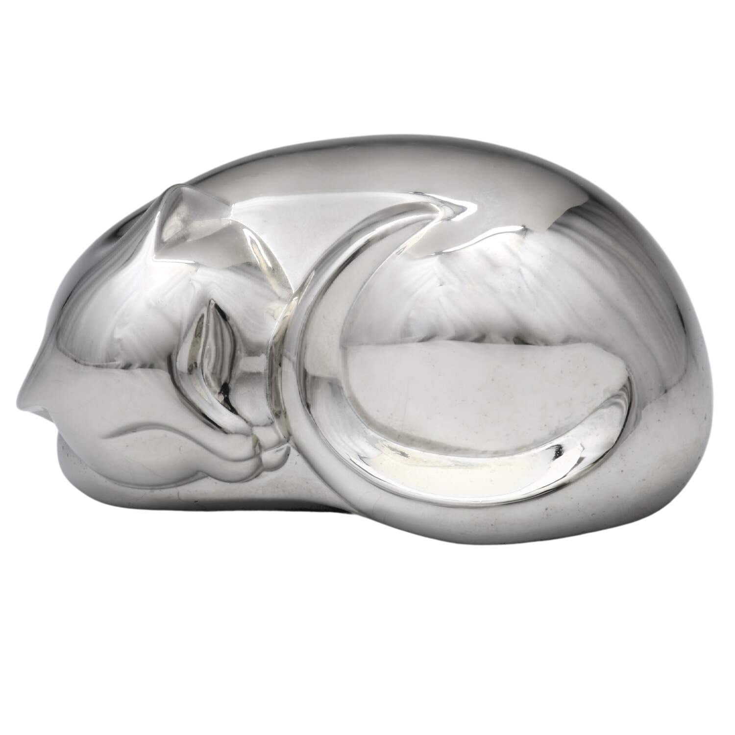 Animal Figurine-Miniature Sleeping Cat - No Box by Dansk-1